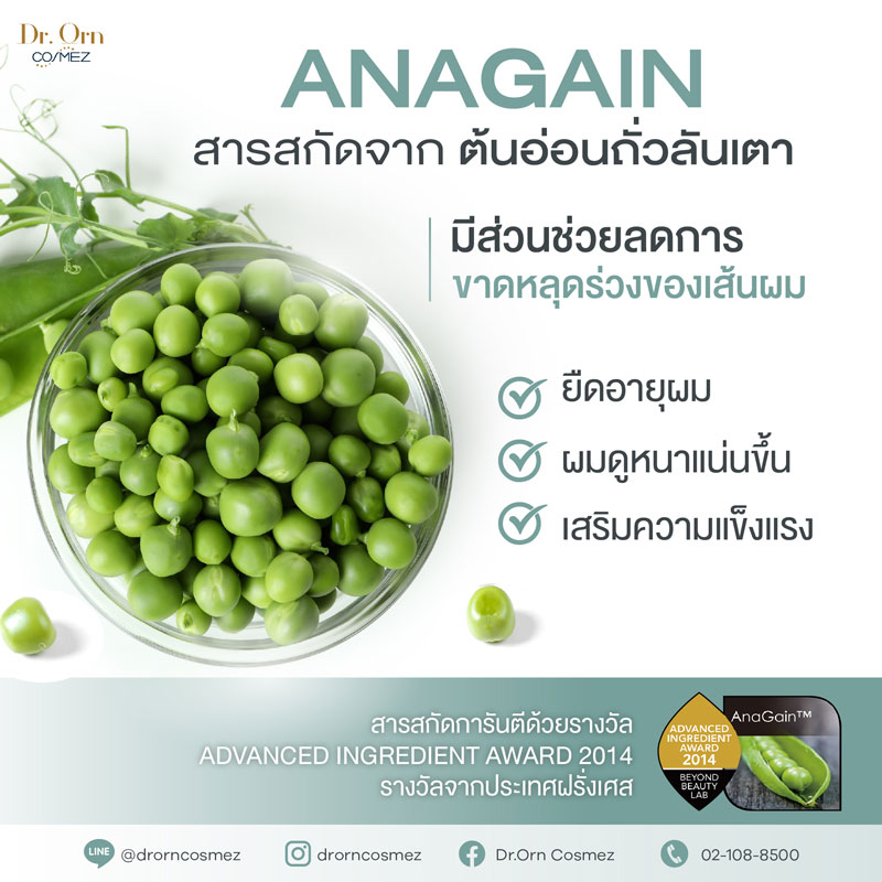 เซรั่มลดผมร่วง